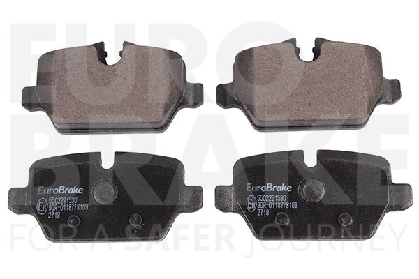 EUROBRAKE stabdžių trinkelių rinkinys, diskinis stabdys 5502221530