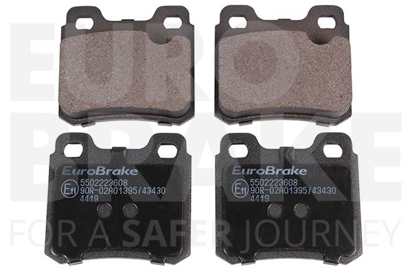 EUROBRAKE stabdžių trinkelių rinkinys, diskinis stabdys 5502223608