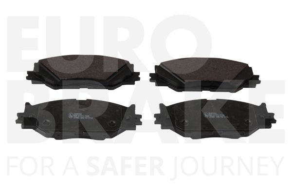 EUROBRAKE Комплект тормозных колодок, дисковый тормоз 55022245102