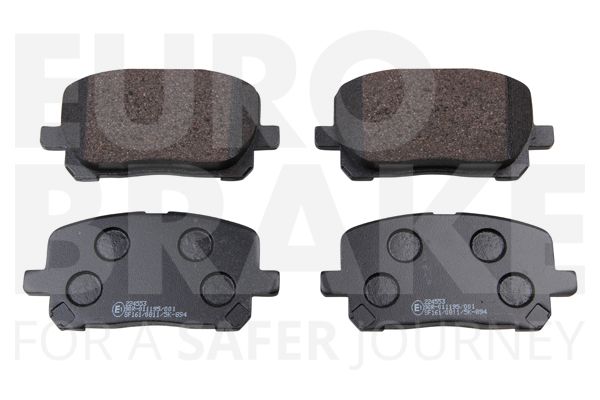 EUROBRAKE stabdžių trinkelių rinkinys, diskinis stabdys 5502224553