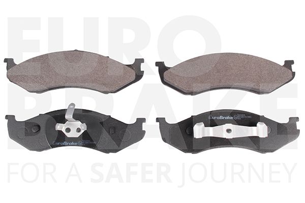 EUROBRAKE Комплект тормозных колодок, дисковый тормоз 5502229310