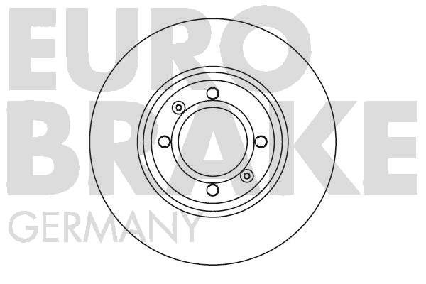 EUROBRAKE stabdžių diskas 5815201008