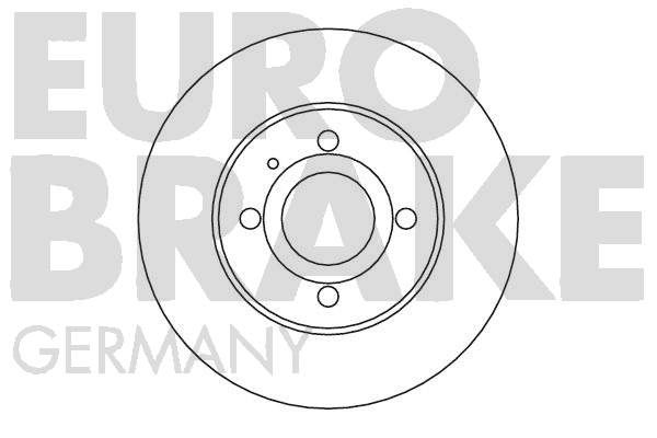 EUROBRAKE stabdžių diskas 5815201011