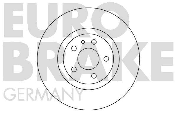 EUROBRAKE Тормозной диск 5815201014