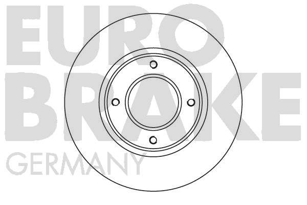 EUROBRAKE stabdžių diskas 5815201215