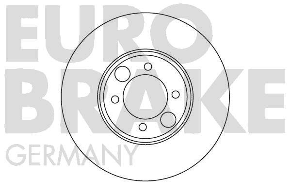EUROBRAKE stabdžių diskas 5815201216