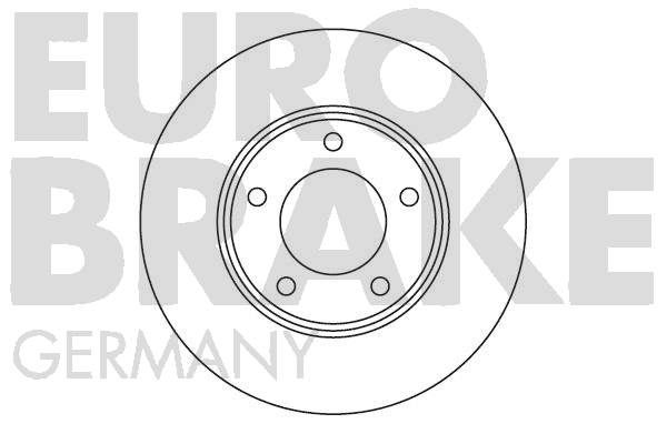 EUROBRAKE stabdžių diskas 5815201220