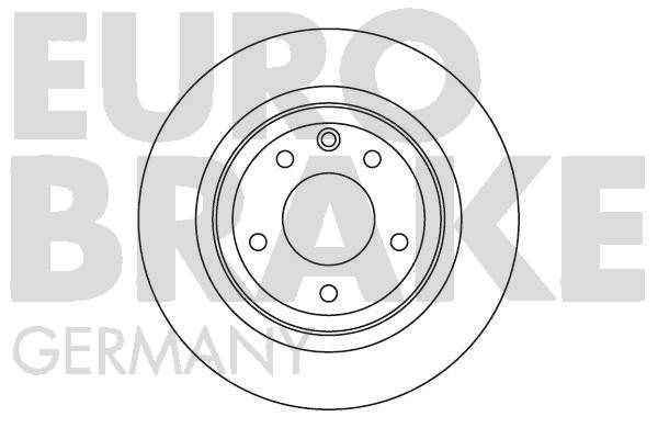 EUROBRAKE Тормозной диск 5815201221