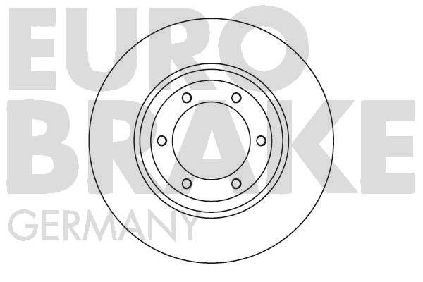 EUROBRAKE Тормозной диск 5815201401