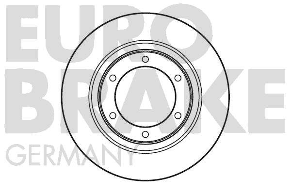 EUROBRAKE stabdžių diskas 5815201901