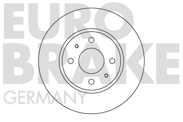 EUROBRAKE Тормозной диск 5815202242