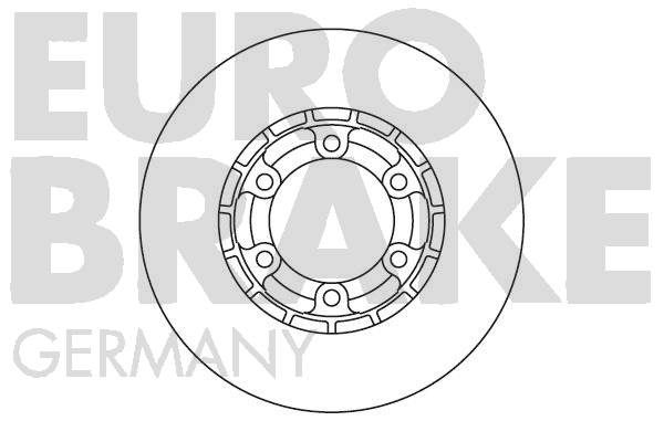 EUROBRAKE stabdžių diskas 5815203026