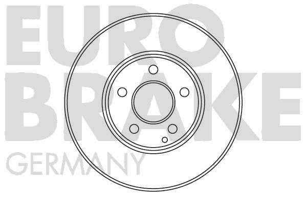 EUROBRAKE stabdžių diskas 5815203381