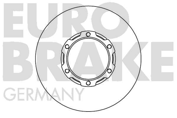 EUROBRAKE Тормозной диск 5815203398
