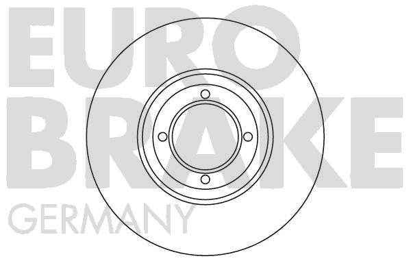 EUROBRAKE stabdžių diskas 5815203713