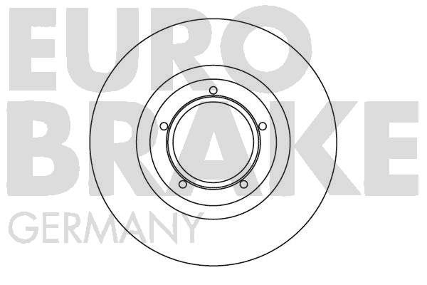 EUROBRAKE Тормозной диск 5815204101