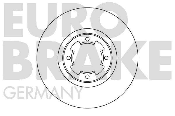 EUROBRAKE stabdžių diskas 5815204402