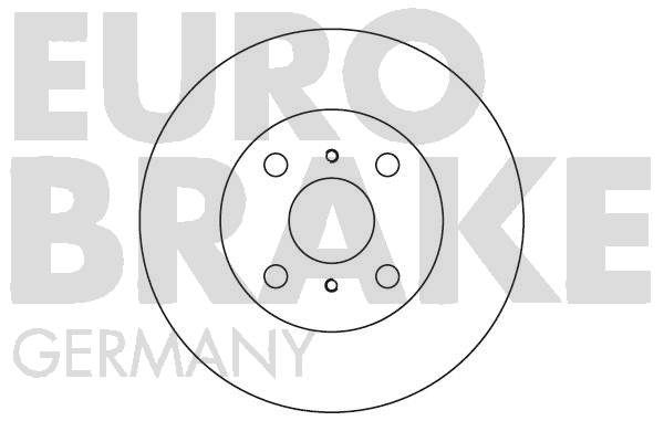 EUROBRAKE Тормозной диск 5815204514