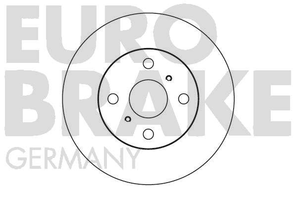 EUROBRAKE Тормозной диск 5815204515
