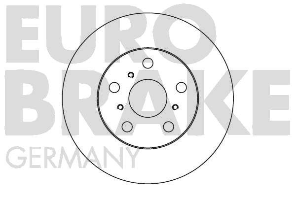 EUROBRAKE stabdžių diskas 5815204516