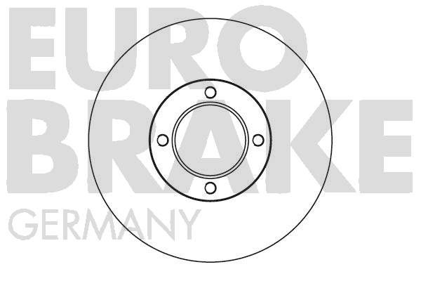 EUROBRAKE stabdžių diskas 5815204525