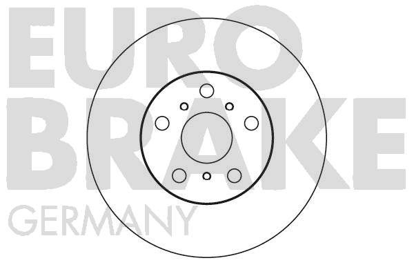 EUROBRAKE stabdžių diskas 5815204538