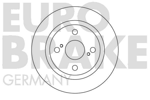 EUROBRAKE Тормозной диск 5815204552