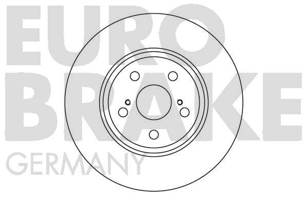 EUROBRAKE Тормозной диск 5815204557