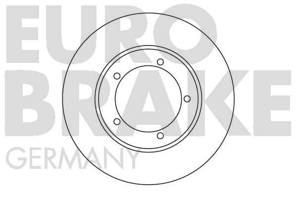 EUROBRAKE Тормозной диск 5815204901