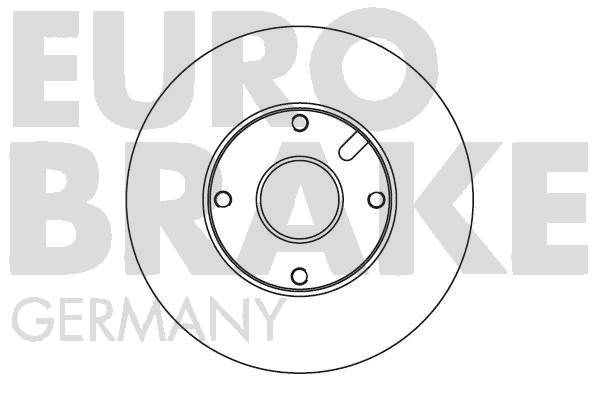 EUROBRAKE Тормозной диск 5815205102