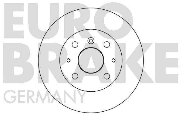 EUROBRAKE stabdžių diskas 5815205105