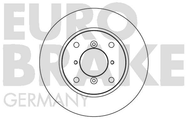 EUROBRAKE Тормозной диск 5815205204