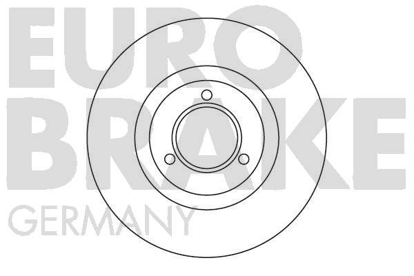EUROBRAKE stabdžių diskas 5815209901