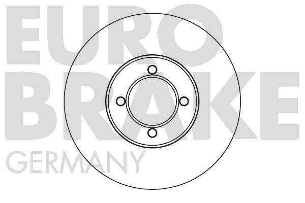 EUROBRAKE stabdžių diskas 5815209912