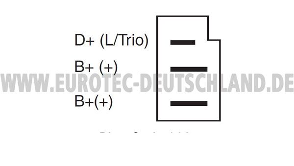 EUROTEC kintamosios srovės generatorius 12036930