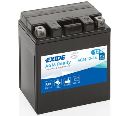 EXIDE Стартерная аккумуляторная батарея AGM12-14