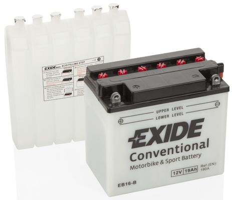 EXIDE Стартерная аккумуляторная батарея EB16-B