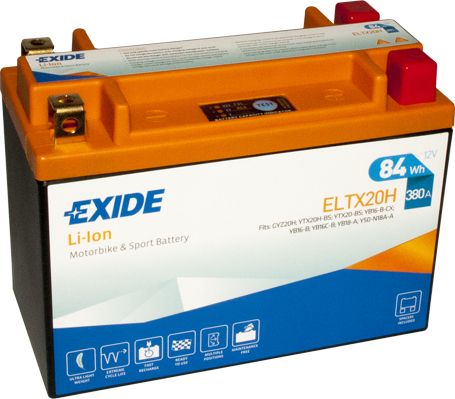 EXIDE Стартерная аккумуляторная батарея ELTX20H