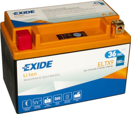 EXIDE starterio akumuliatorius ELTX9
