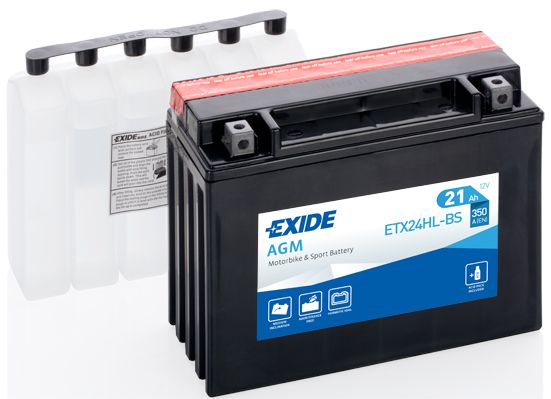 EXIDE Стартерная аккумуляторная батарея ETX24HL-BS