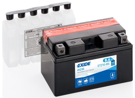 EXIDE Стартерная аккумуляторная батарея ETZ10-BS