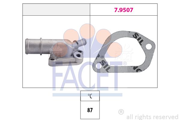 FACET termostatas, aušinimo skystis 7.8159