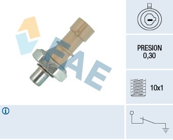 FAE Датчик давления масла 12437