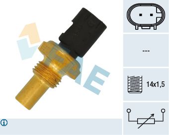 FAE Датчик, температура охлаждающей жидкости 33035