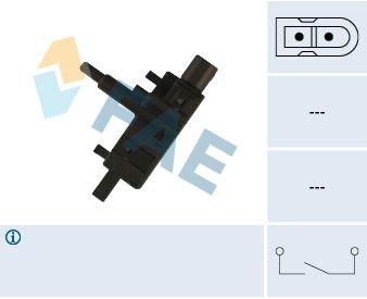FAE Выключатель, фара заднего хода 40750