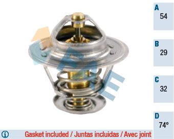 FAE termostatas, aušinimo skystis 5300874