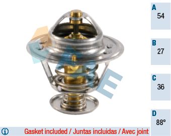 FAE termostatas, aušinimo skystis 5304988