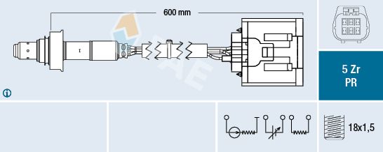 FAE lambda jutiklis 75089