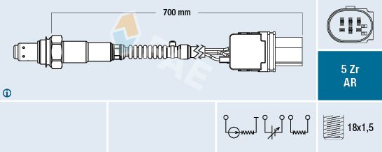 FAE lambda jutiklis 75153