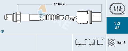 FAE lambda jutiklis 75363